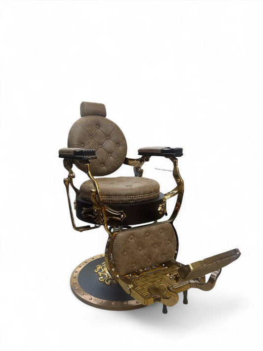 Golden style Chair brown/gold